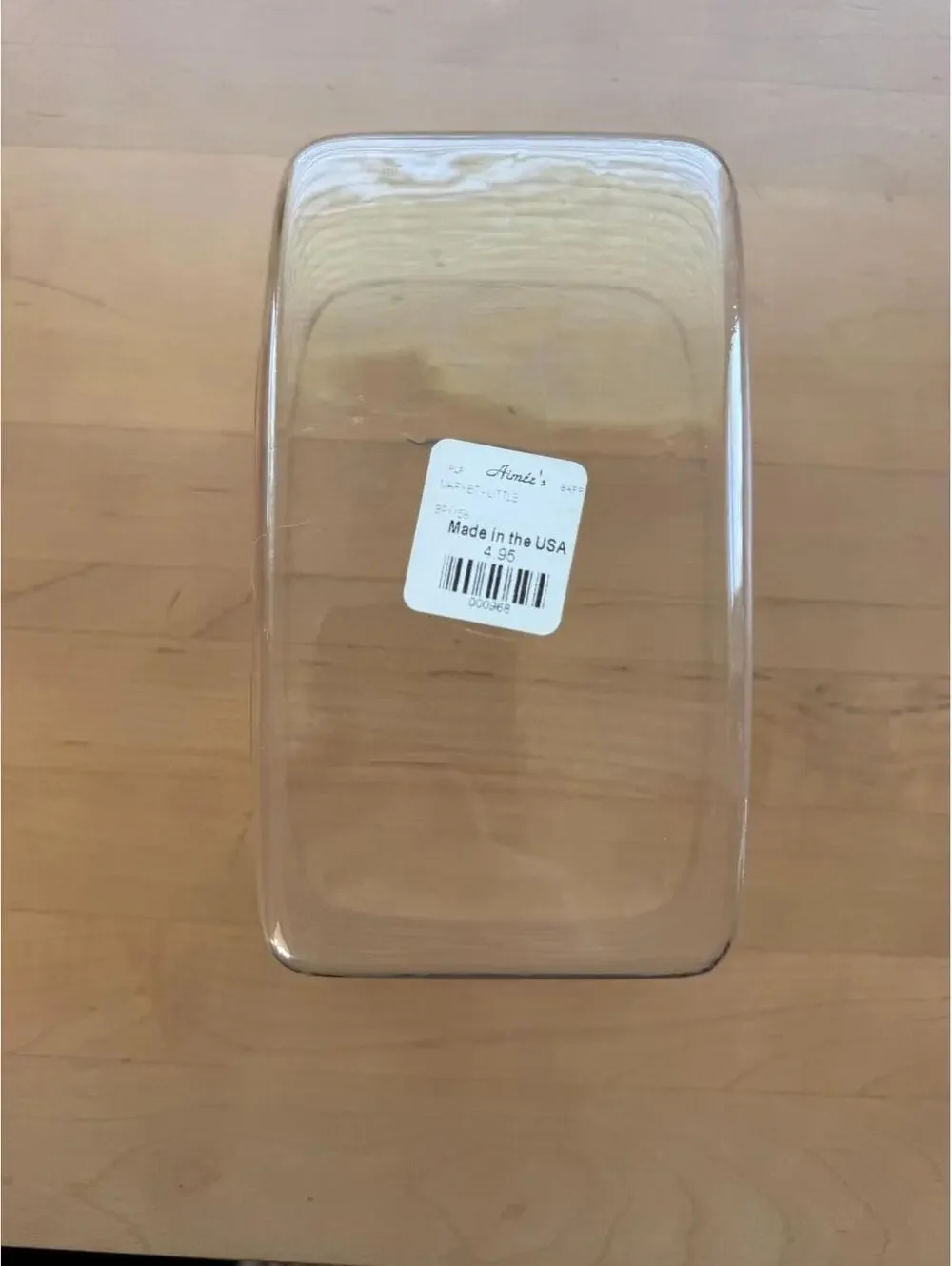 Longaberger Basket Clear Plastic Protector 7